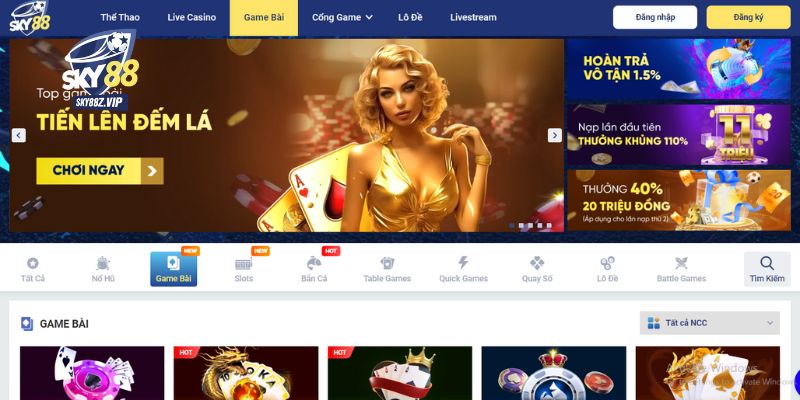 Điểm Danh 2 Chuyên Mục Game Hot Nhất Tại Website Nhà Cái SKY88