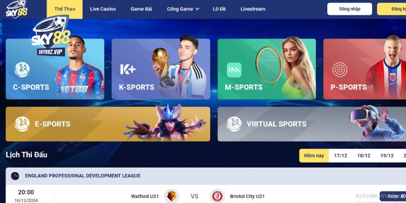 Sự Chuyên Nghiệp Ngay Trong Dịch Vụ CSKH Của SKY88